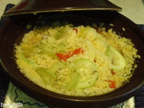 Кускус с кабачками