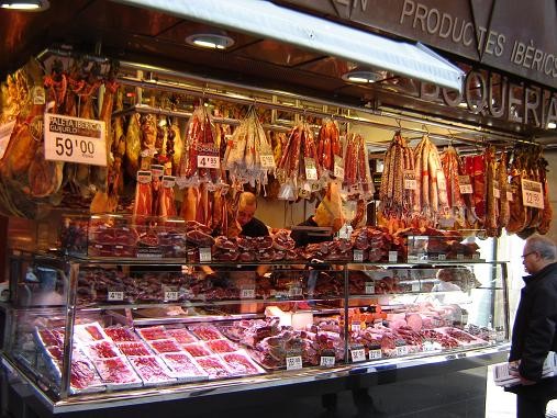 ГОРОДСКОЙ РЫНОК БОКЕРИЯ -Mercat de la Boqueria - В БАРСЕЛОНЕ Про этот рынок я была много наслышана - 2