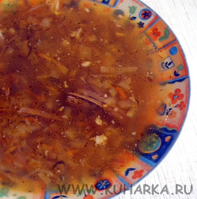 "Щи из квашенной капусты"