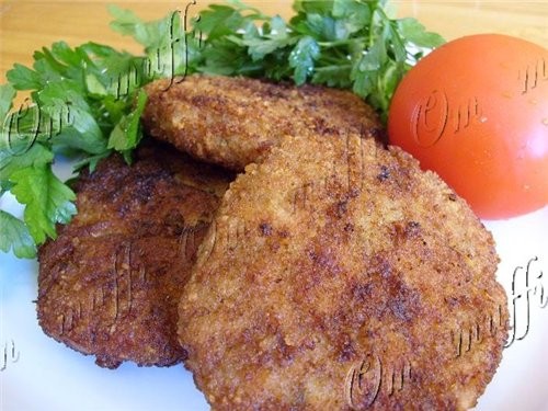 КУРИНЫЕ КОТЛЕТЫ "СМАК" Рецептура: Куриное феле - 1кг