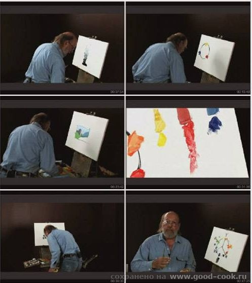 Color Crash Course with George Allen Durkee DVDRip | AVI / XviD 1288 Kbps | 720х540 | 29 - 2