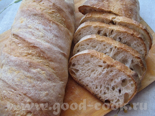 Хлеб пшенично -ржаной на ферментированном тесте