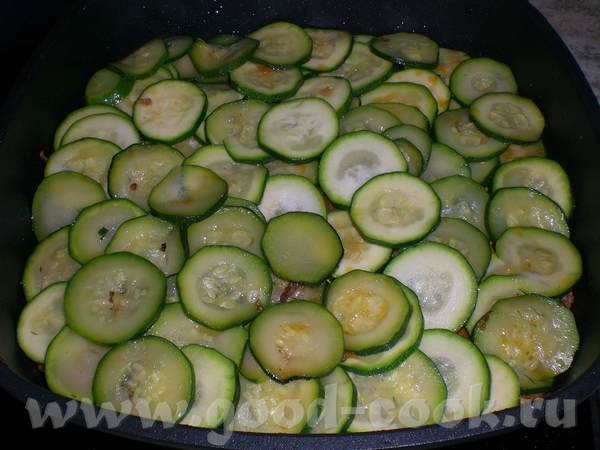 berbackene Zucchini mit Hackfleisch       - 3