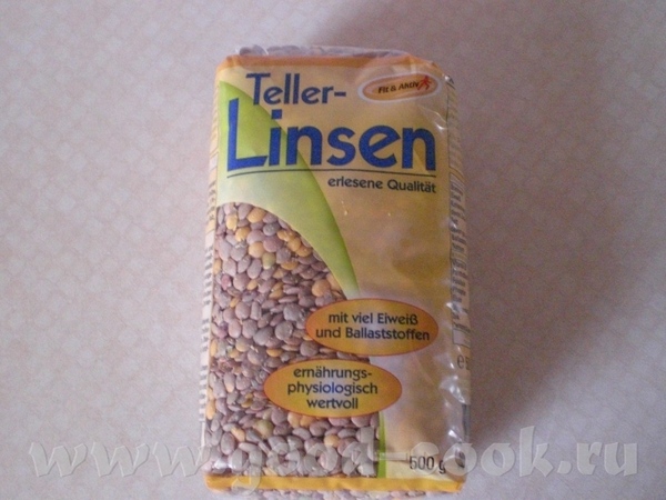 Linsensuppe (  ) Linsen     