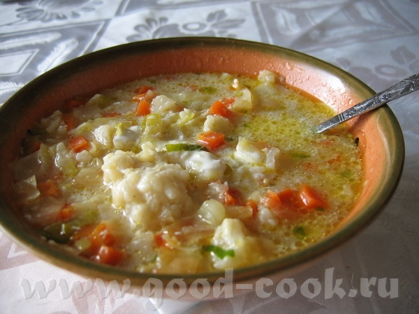 Блюда от Вalерия, "Ручная работа" : Морковный суп с рисовыми шариками очень легкий как в приготовле... - 3