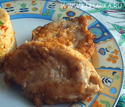 "КУРИНЫЕ ГРУДКИ В ПАНИРОВКЕ"