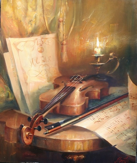 скрипка - вообще необычный инструмент - 3