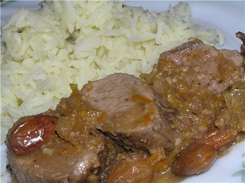 Ну вот оно это мясо с ужасными фотками (на самом деле оно получается нежно-розового цвета)