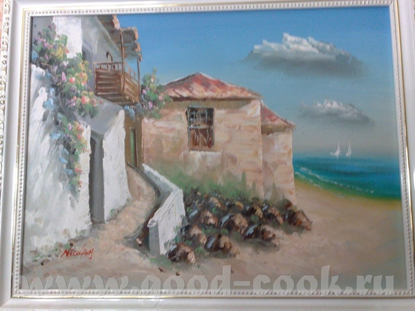 Это картины с Острова Санторини(Греция) - 2