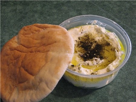 Пита с лабене Как покупать питу рассказывать не буду, это "по вкусу" и "на глаз"