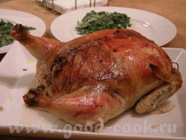 КУРИЦА ФАРШИРОВАННАЯ "ГРЯЗНЫМ РИСОМ" Emeril Lagasse