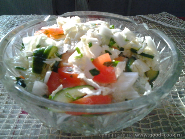 салат с пекинской капустой