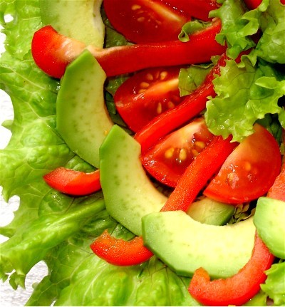 Салат с авокадо от - такой легкий и очень вкусный, я его сегодня опять делала