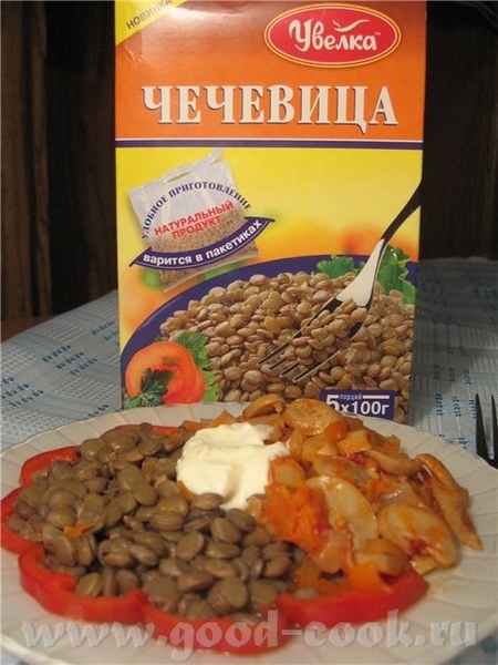 ЧЕЧЕВИЦА С ГРИБАМИ Вы пробовали чечевицу
