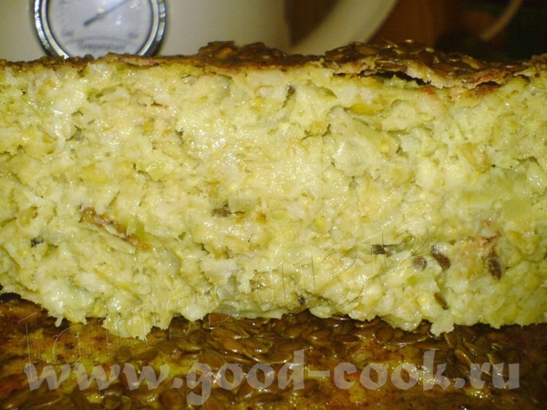 ЗАПЕКАНКА ИЗ ОВСЯНЫХ ХЛОПЬЕВ С КУРИЦЕЙ, БАКЛАЖАНОМ И ЛЬНОМ 1,5 ст - 3