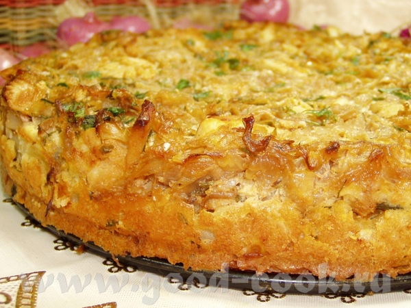 Тарталетки с тунцом и зеленым горошком Пирог с капустой,мясом и яйцами - 2