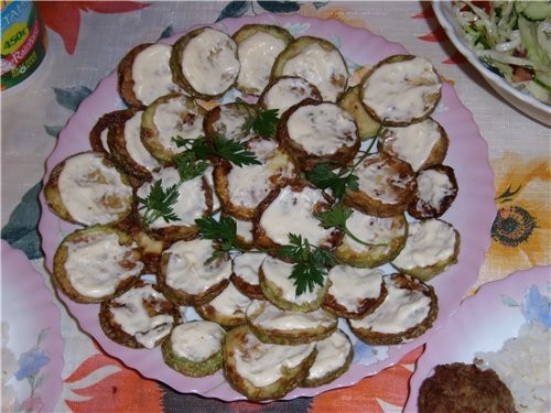 мы ужинали такими блюдами