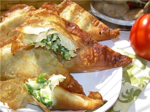 Самбусы (пирожки с начинкой) - 2