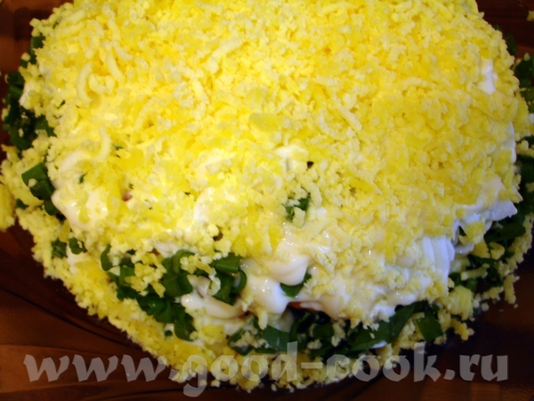 САЛАТ ,, НЕЖНЫЙ ,, АВТОР РЕЦЕПТА ОЛЬ - ОЛЬ СЛОВА АВТОРА, фото мое ОЧЕНЬ ВКУСНЫЙ САЛАТИК С КРЕКЕРАМИ... - 2