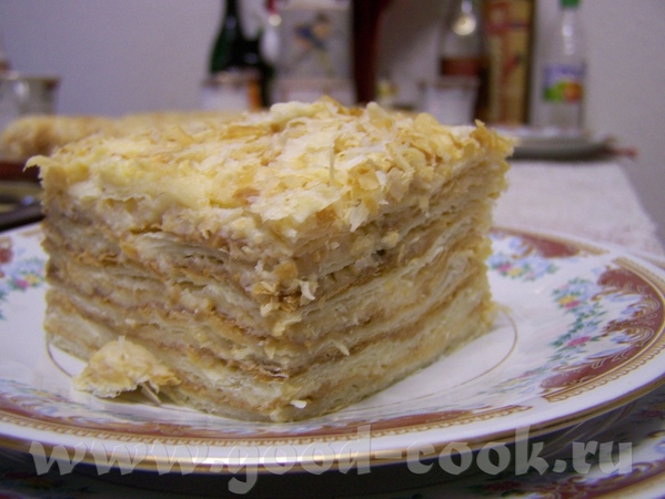 "Наполеон" (только крем делала бЭз масла,что сделало его значительно легче - 2