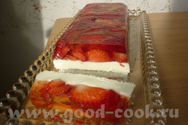 Erdbeerterrine - Террин из клубники Освежающий и нежный десерт