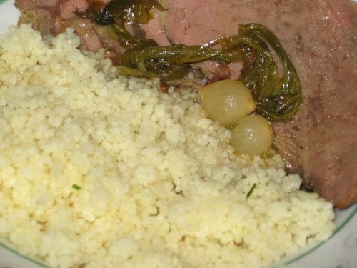Говяжее жаркое в прянных травах Подавала с кускусом, этот очень вкусный соус отлично с ним сочеталс... - 2