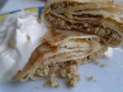 БЛИНЧИКИ С МЯСОМ