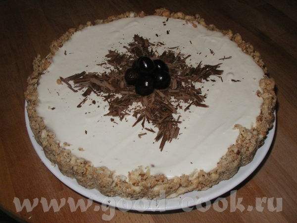 Heavenly Chocolate Cheesecake без выпечки ( оригинал тут ) просто, быстро и очень вкусно : 2 чашки...