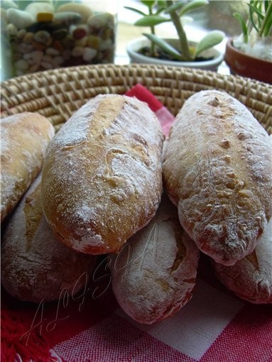 ФРАНЦУЗСКИЕ ЗАКУСОЧНЫЕ БУЛОЧКИ /Petits pains somplets//к супу,к завтраку,сенгвичи, с гамбургером/ Н... - 2