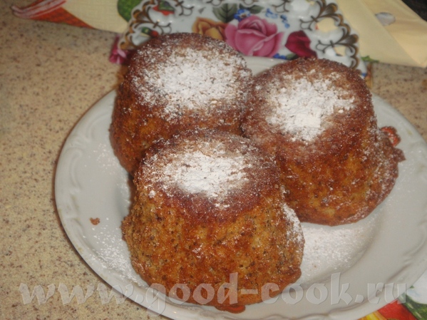 А я с кексиками банановыми с маком от alenkii