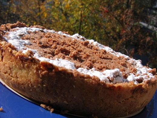 яблочный пирог с шоколадом для теста 250 гр муки,175 гр слив