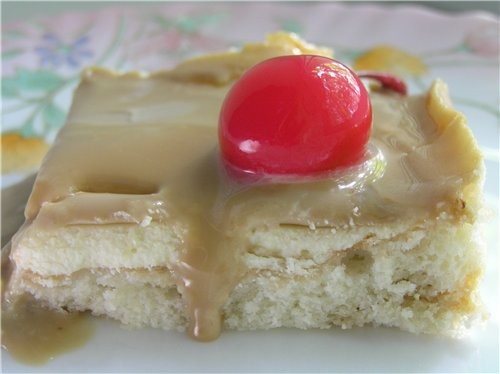 Бисквит с кофейным кремом Получается тортик очень нежный и вкусный, испекла пока мясо готовилось