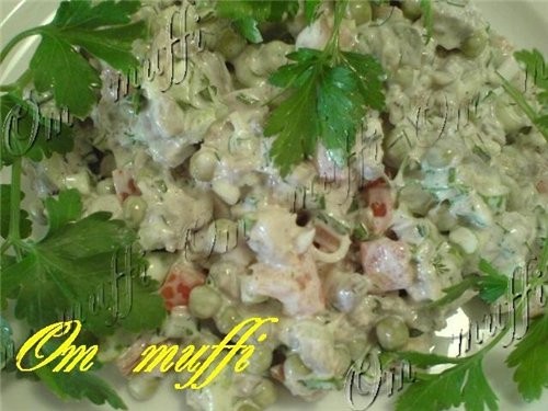 САЛАТ С РЕДИСОМ И ОГУРЦАМИ САЛАТ "ЛЁГКИЙ" САЛАТ "ЗАКУСОЧНЫЙ" - 3