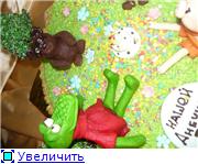 торт кровать,пирожные попа и грудь торт полянка(Винни Пух,Пятачек,крокодил Гена,Чебурашка) торт гол... - 4