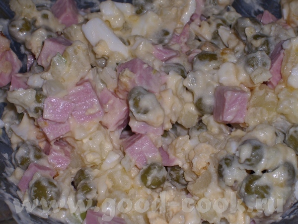 Целый день резала домашнюю лапшу Потом варила лапшу из домашней курицы Сделала Зимний салат - 3