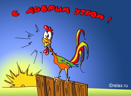 Доброе утро всем