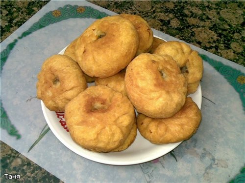 Тесто как на Пирожки с мясом ,а фарш-как на Чебуреки (и кол-во тоже,может,чуть больше) - 2