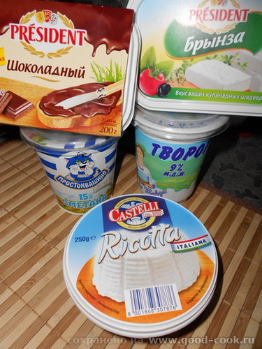 сыр-сметана-творог