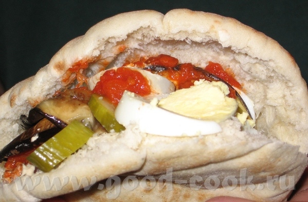 Саби(а)х Еще одно популярное блюдо израильской кухни, правда в продаже встречается реже фалафеля и... - 6