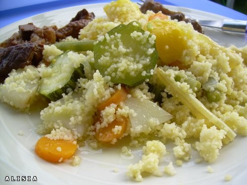 ТАСФУРУТЦ /кус-кус с овощами/ САЛАТ ОСЕННИЙ С КРЕВЕТКАМИ