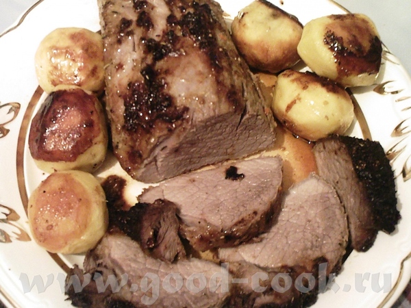 Пикантное запеченое мясо 1 кг филе свинины соус для маринования Соус: смешиваем в чашке, в которой... - 2