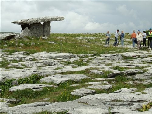 T Poulnabrone Megalithic Tomb