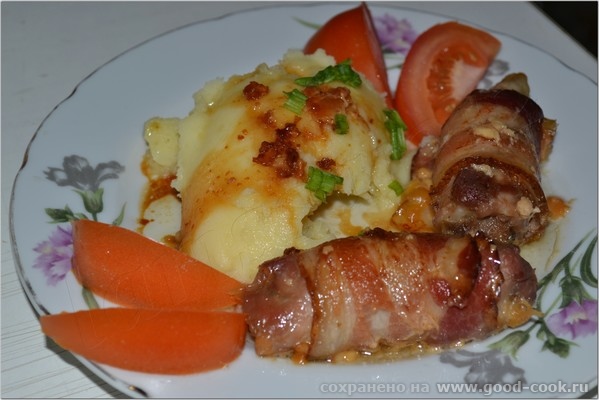 ФАРШИРОВАННЫЕ МЯСНЫЕ РУЛЕТЫ "В ТУЛУПЕ"