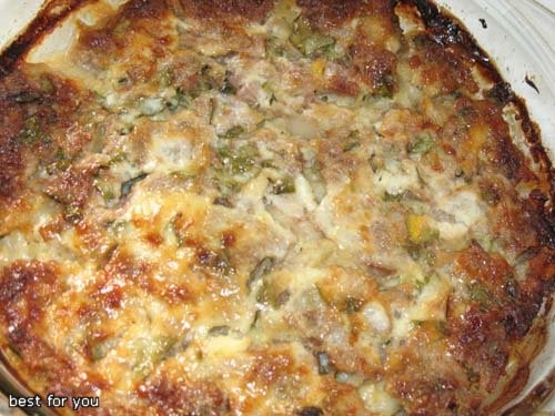 Мясной торт Тыквенная запеканка Творожный пирог с маково - яблочной начинкой