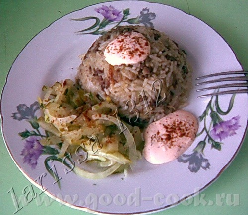 РИС С МЯСОМ И ОСТРЫМ СОУСОМ РИС С БУЖЕНИНОЙ И ОВОЩАМИ "МОЗАИКА"