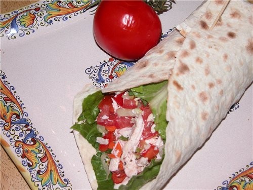 WRAP COTTAGE CRUNCH ( ) 1/2    ,   ...