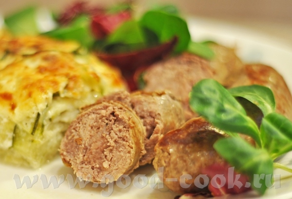 Колбаски их 2х видов мяса 1 кг постной говядины 1 кг мякоти не постной свинины (шейка) 200 гр свино...