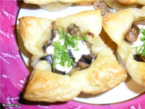 ЖЮЛЬЕНЧИКИ С БАКЛАЖАНАМИ И ГРИБАМИ от ЛунныйЭльф - 2