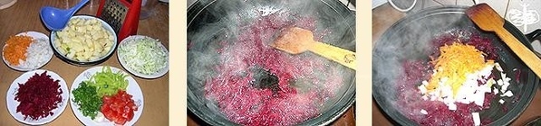 Итак, я только с кухни, сварила обалденный борщ из свежих овощей - 2