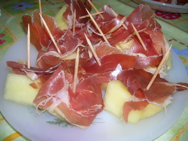 Очень вкусное сочетание солёного со сладким